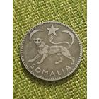 Итальянское Сомали 1 сомало 1950 г ( Леопард Серебро )