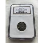 США 5 центов - 1998 Jefferson Nickel (S - Сан-Франциско), слаб NGC