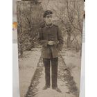 Фото ПМВ Колоритный боец, награжден лентой к ЖК. .Оригинал