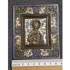 Икона господь вседержитель бронза эмаль распродажа коллекции с 1 руб без мц