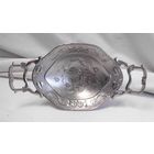 Конфетница Орешница Лотос Серебрение