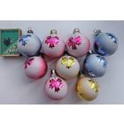 Ёлочные игрушки. ( 9 шт. )