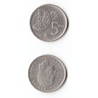 5 песет Испания 1980 года