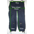 Бриджи черные,в отл.сост, р.44-46