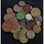 24 МОНЕТЫ РОССИЙСКОЙ ИМПЕРИИ (МЕДЬ, СЕРЕБРО)