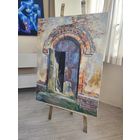 Большая картина Б. Лалыко "Открытые двери"