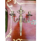 Старенькое Бронзовое Винтажное Бра - Подсвечник
