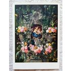 Сегерс. Гирлянда цветов, окружающая младенцев Христа и Иоанна