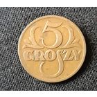 5 грошей 1930  Польша Rzeczpospolita Polska 5 groszy 1930