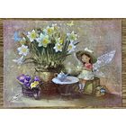 Открытка чистая 10х15 см. Художница Екатерина Бабок ( 2014 год )