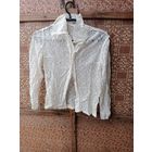 Блузка СССР, винтажная одежда, ретро гардероб. Ткань СССР