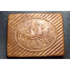 Портсигар тройка целулоид ранний состояние распродажа коллекции