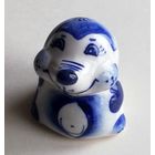 Статуэтка, фарфор, Гжель