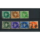 Индия - 1957-1958 - Карта - 7 марок. Гашеные.  (LOT Z1)