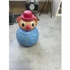 Игрушка СССР Неваляшка Клоун Вятка. Рабочий