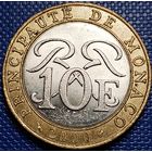 Монако 10 франков 2000 г.