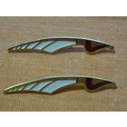 Брошь, холодная эмаль, эффект золочения, Литовская ССР, Друскининкай, предприятие художественных изделий