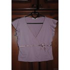 Фирменная женская майка_"РОЗА"_p-p S/M на наш 40/42-44_Элегантность и утончённость_!