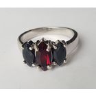 Кольцо серебро. Вес 4,4 гр. Размер 17,5.