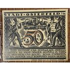 Нотгельд 50 пфеннигов 1921 год. Остерфельд. Веймарская республика