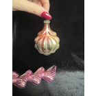 Елочная игрушка подсолнух цветок СССР К.17