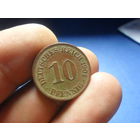 10 пфеннигов 1901 г. А Германия (2)