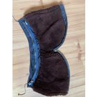 Пристежной меховой капюшон на зимнюю куртку лётчика ВВС для северных районов и пилотов морской авиации кроме ЧФ иБФ.