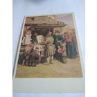 Открытка 1986г.  В. М. Васнецов. Книжная лавочка