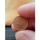 8. Распродажа! Иордания 1 филс 1984 г. Редкая! Тираж 100 000. UNC!