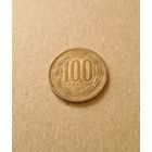 Чили 100 песо, 1985, REPUBLICA DE CHILE 100 PESOS, 1985
