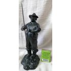 Рыбак. Чугунное литьё, Касли.