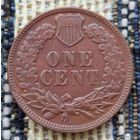 США 1 цент 1887(8) года, Индеец. Предложи свою цену или обмен!