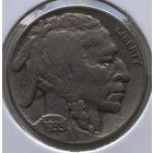 США 5 центов 1935 г. Бизон. В холдере