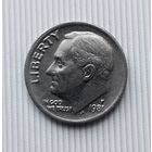 1 дайм 1981(P) года США. Достойный сохран!