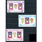 Сан-Томе и Принсипи - 1982г. - Принцесса Диана - полная серия, MNH [Mi bl. 92-94] - 3 блока