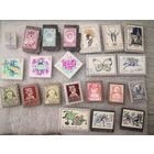 Значки МАРКИ . СССР.  ситалл. ЦЕНА ЗА ОДИН ЗНАК!!!