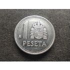 Испания, 1 песета 1983, KM# 821