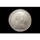 2/3 талера 1765 г. Саксония (Германия), Фридрих Август. Кабинетная патина!