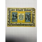 25 пфенигов (нотгельды) г. Германия.-2012