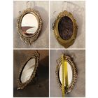 Настольное зеркало. Литьё, латунь или бронза.