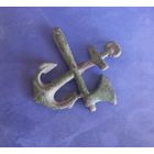 Кокарда (эмблема) РИА МПС топор и якорь