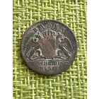 Баден 1/2 крейцера 1859г