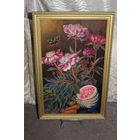 Картина маслом на грунтованном картоне, 1988 год, размер с рамой 55*35 см.