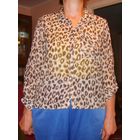 Блузка леопардовая Н&М р.46-48