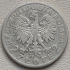 Польша 2 злотых 1933, серебро
