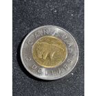 Канада 2 доллара 1996