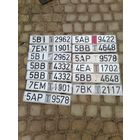 Номерные знаки авто. Узнавайте наличие.