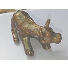 Статуэтка Бык из бронзы .