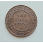 Австралия 1/2 пенни 1922 король Георг V