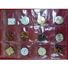 С рубля без мц. лист с часовыми механизмами номер 2.